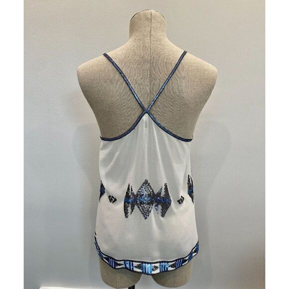 BB Dakota Augusta CDC Beaded Top Size Small - Picture 4 of 5